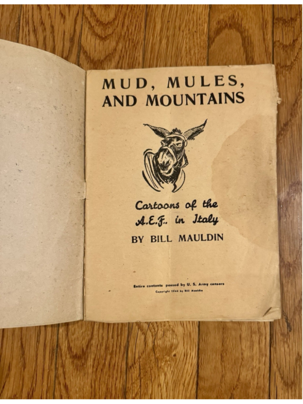 3 Vintage Military History Book Lot WWII Bill Mauldin Army Suez Canal 1940s-50s - Picture 9 of 16